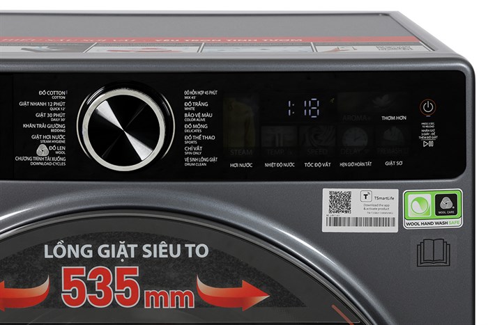 Máy Giặt Toshiba Inverter 10,5 Kg TW-T25BU115MWV(MG)